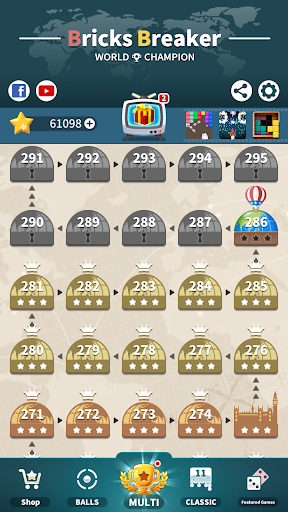 Bricks Breaker Life : World Champion - عکس بازی موبایلی اندروید