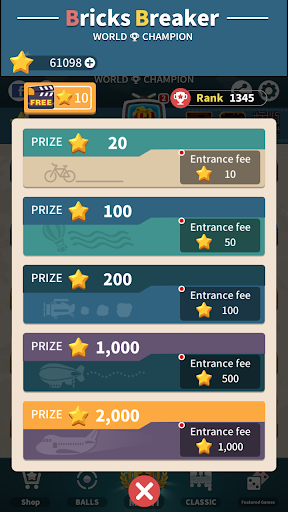 Bricks Breaker Life : World Champion - عکس بازی موبایلی اندروید