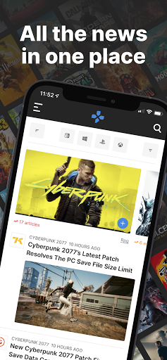 Goodgames Gaming News - Image screenshot of android app