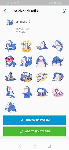 Animal Stickers WASticker - عکس برنامه موبایلی اندروید