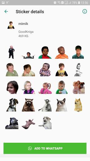 Persian WASticker stickers - Image screenshot of android app