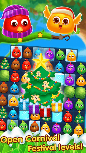 Chicken Splash - Match 3 Game - Gameplay image of android game