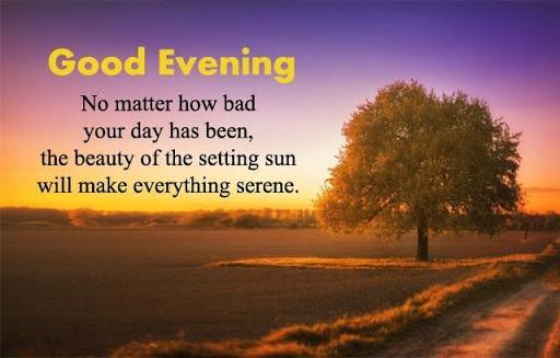 Good night evening message GIF - Image screenshot of android app