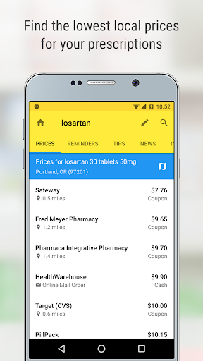 GoodRx: Prescription Coupons - Image screenshot of android app