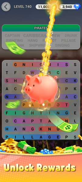 Words Explorer - Puzzle Search - Gameplay image of android game