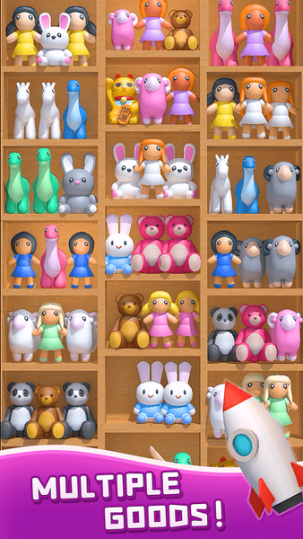 Goods Master 3D: Puzzle Games - Gameplay image of android game