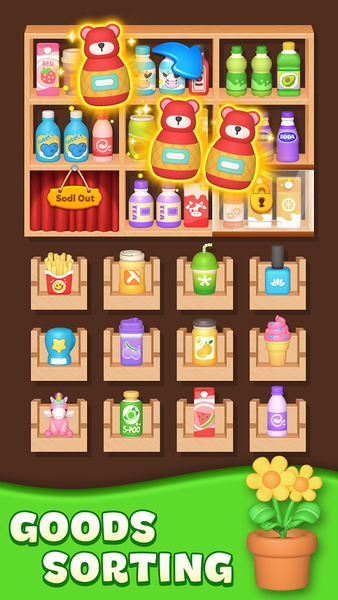 Sort Fever:۳D Goods Match - عکس بازی موبایلی اندروید