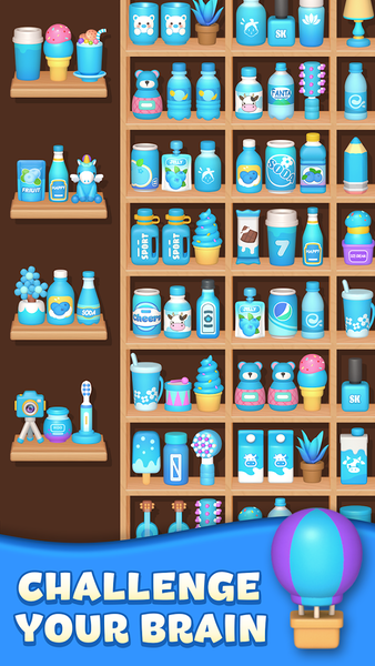 Sort Fever:۳D Goods Match - عکس بازی موبایلی اندروید