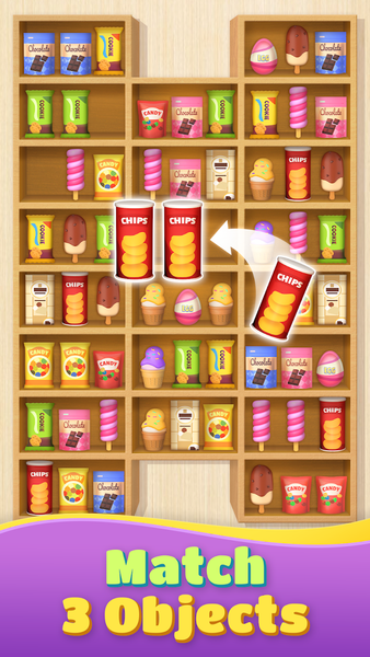 Goods Sort 3D: Matching Games - Gameplay image of android game