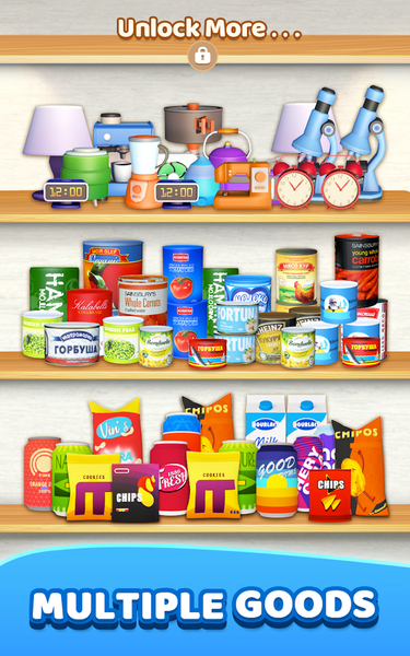 Goods Match 3D - Brain Games - Image screenshot of android app
