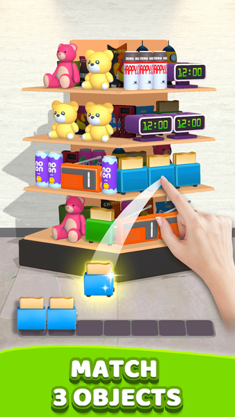 Goods Match 3D - Brain Games - Image screenshot of android app