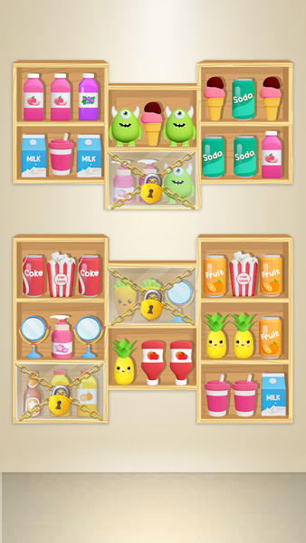 Goods Trio ۳D: Sorting Game - عکس بازی موبایلی اندروید
