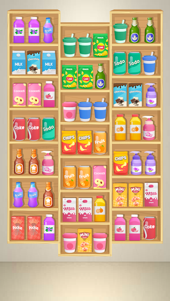 Goods Trio ۳D: Sorting Game - عکس بازی موبایلی اندروید