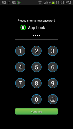 Security lock - App lock - عکس برنامه موبایلی اندروید