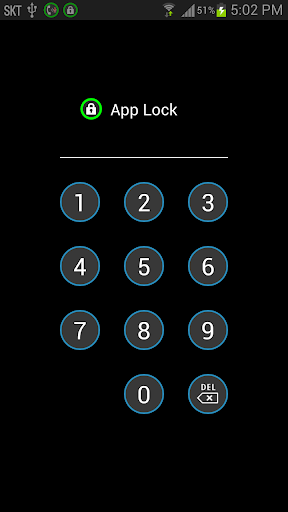 Security lock - App lock - عکس برنامه موبایلی اندروید