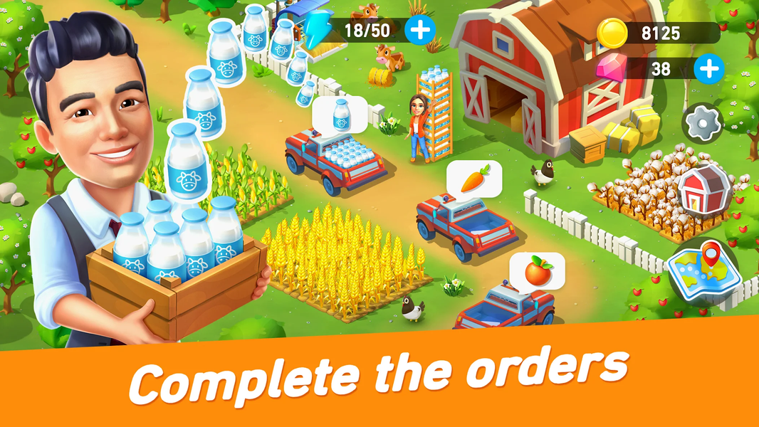 Goodville: Farm Game Adventure - عکس بازی موبایلی اندروید