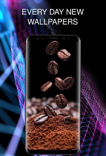 Coffee wallpaper for phone - Image screenshot of android app