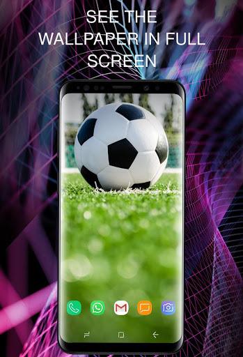 Football wallpapers for phone - Image screenshot of android app