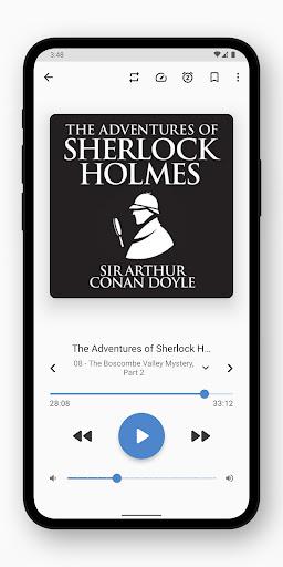 PlayBook Lite Audiobook Player - Image screenshot of android app