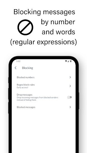 ۴Messages - SMS manager. - عکس برنامه موبایلی اندروید