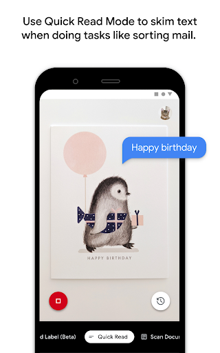 Lookout - Assisted vision - عکس برنامه موبایلی اندروید