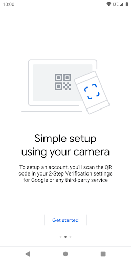 Google Authenticator - عکس برنامه موبایلی اندروید