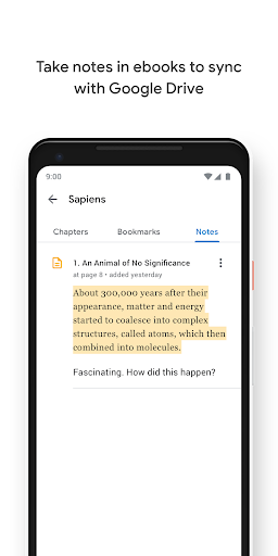 Google Play Books & Audiobooks - Image screenshot of android app