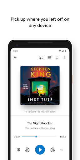Google Play Books & Audiobooks - Image screenshot of android app