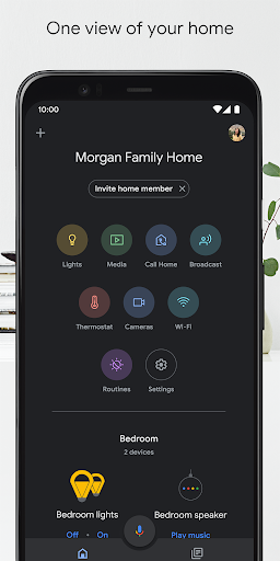 Google Home - عکس برنامه موبایلی اندروید