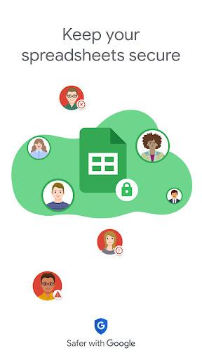 Google Sheets - Image screenshot of android app