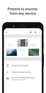 Google Slides - عکس برنامه موبایلی اندروید