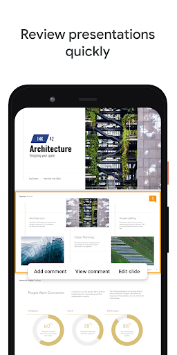 Google Slides - Image screenshot of android app
