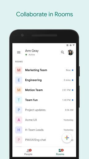 Google Chat - Image screenshot of android app