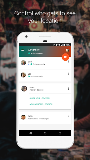 Trusted Contacts - Image screenshot of android app