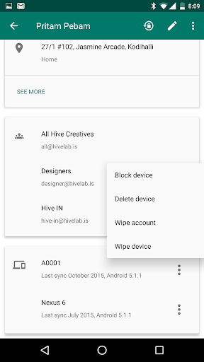Google Admin - Image screenshot of android app