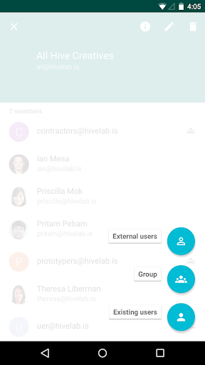 Google Admin - Image screenshot of android app