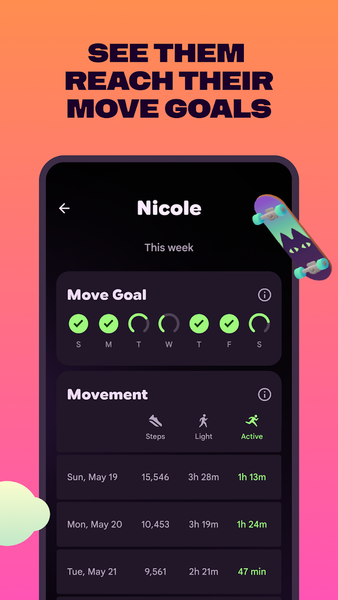 Fitbit Ace - عکس برنامه موبایلی اندروید
