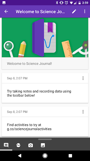 Science Journal - عکس برنامه موبایلی اندروید