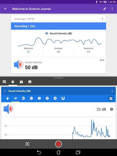 Science Journal - عکس برنامه موبایلی اندروید