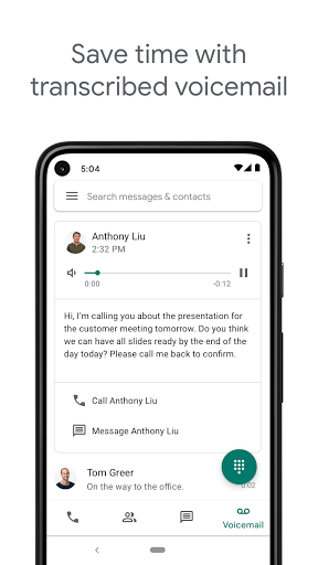 Google Voice - Image screenshot of android app