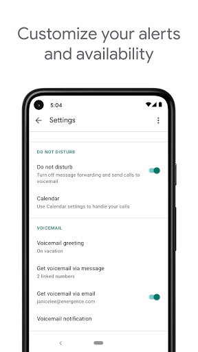 Google Voice - Image screenshot of android app
