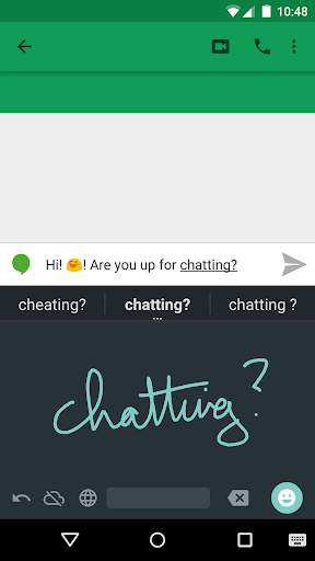Google Handwriting Input - Image screenshot of android app