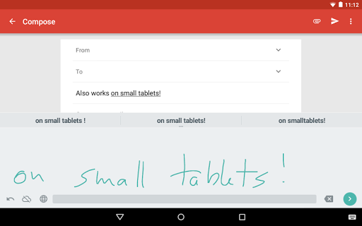 Google Handwriting Input - Image screenshot of android app
