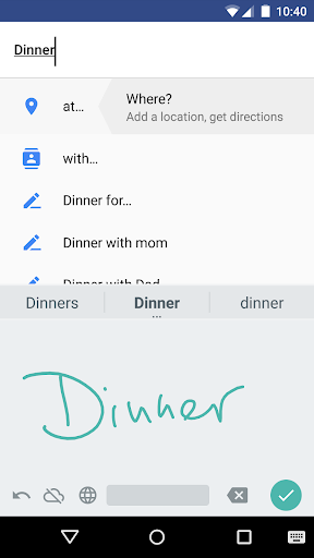 google handwriting app