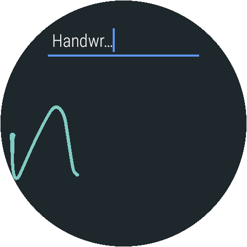 Google Handwriting Input - Image screenshot of android app