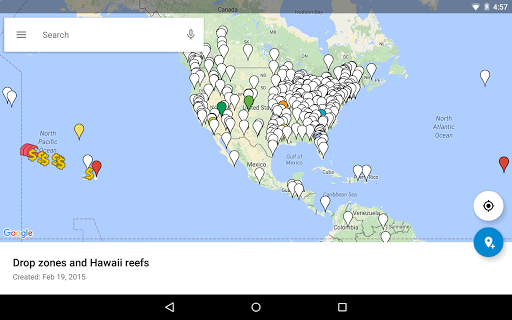 Google My Maps - Image screenshot of android app