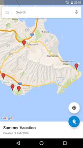 Google My Maps - عکس برنامه موبایلی اندروید