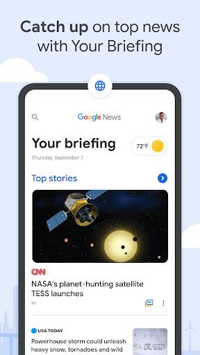 Google News - Daily Headlines - Image screenshot of android app
