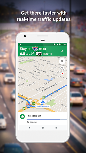 Google Maps - عکس برنامه موبایلی اندروید