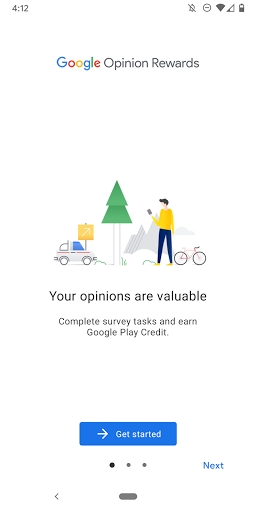 Google Opinion Rewards - Image screenshot of android app
